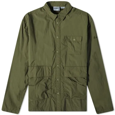 Light Nylon Utility Overshirt