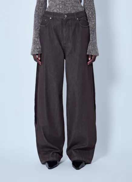 Sportmax Beati Denim Palazzo Trousers