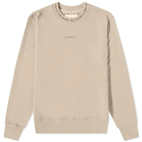 Logo Jaquard Crew Sweat