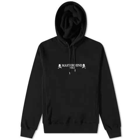 Logo And Skull Hoodie