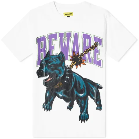 Beware Dog Washed T-Shirt
