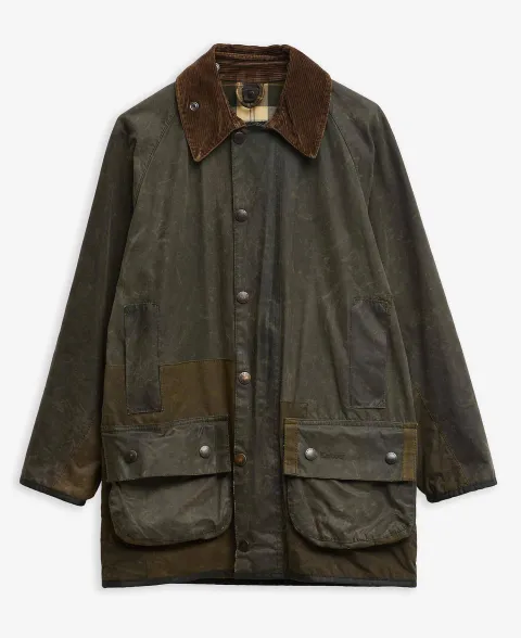 Re-Loved Beaufort Waxed Jacket - Size 36