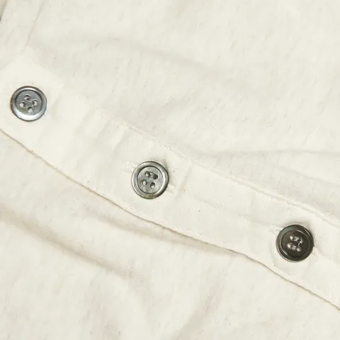 Solid Long Sleeve Henley Tee
