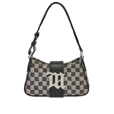 Small Jacquard Monogram Shoulder Bag