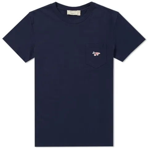 Maison Kitsuné Fox Patch America Tee