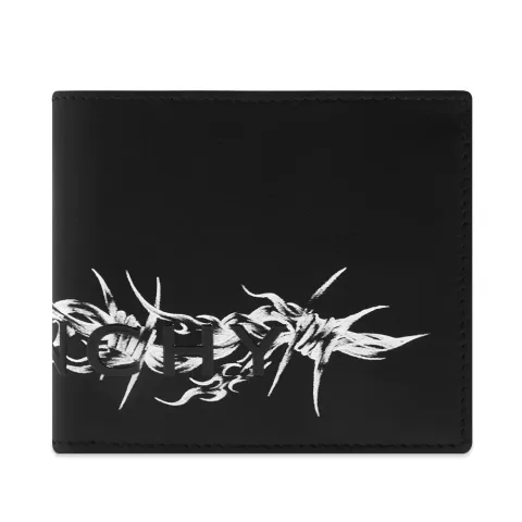 Barbed Wire Logo Billfold Wallet