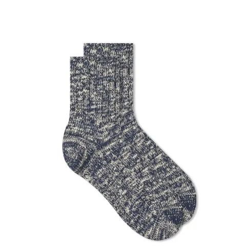 Low Gauge Slub Ankle Socks