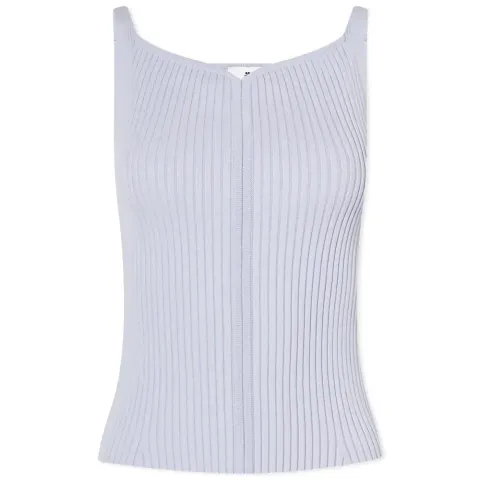 Rib Knit Swallow Tank Top