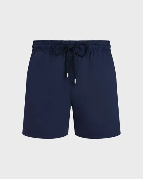 Vilebrequin Men Stretch Short Swim Shorts Solid