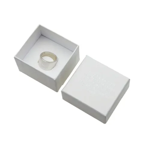 11 Logo Wide Band Ring