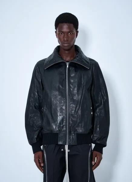 Dracuflight Hammered Leather Jacket