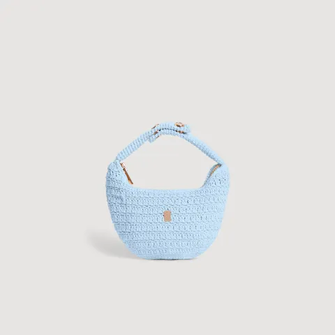 Crochet small leather goods