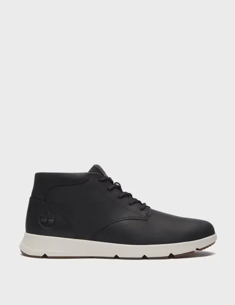 Timberland Parker Street Leather Trainers Black