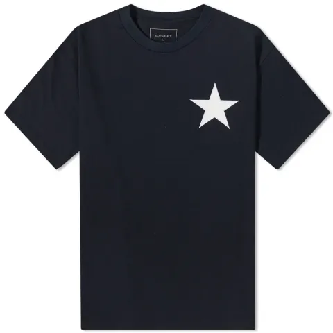 SOPHNET. Star Patch Crew Neck Tee