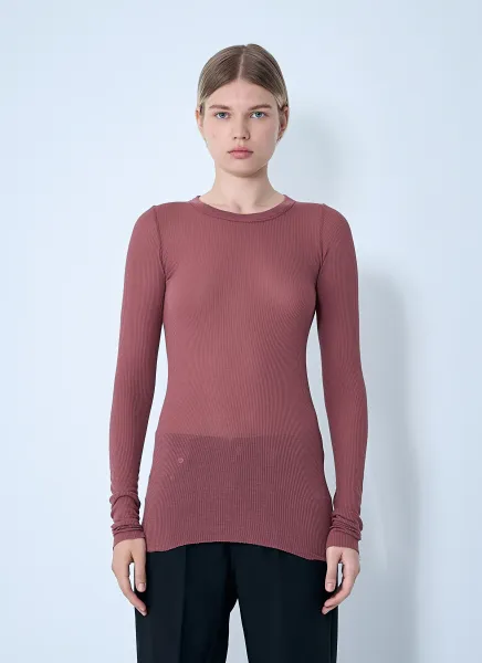 Ribbed Long Sleeve Top