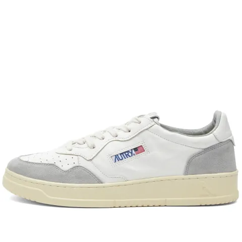 Medalist Goat Leather Suede Sneaker
