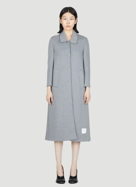Cotton-Jersey Pea Coat