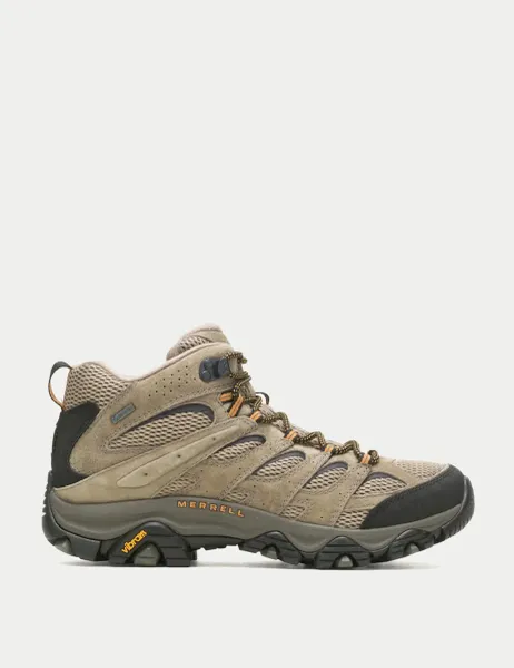 Merrell Moab 3 Mid GTX Waterproof Walking Boots Brown Mix