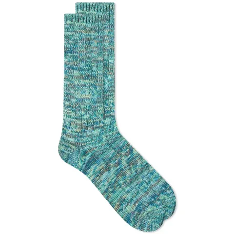 5 Colour Mix Crew Sock
