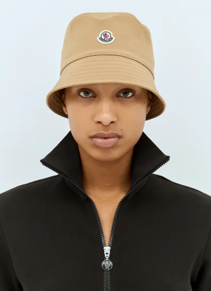 Logo Patch Bucket Hat