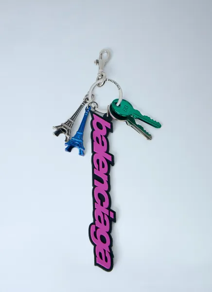 Biker Logo Keychain