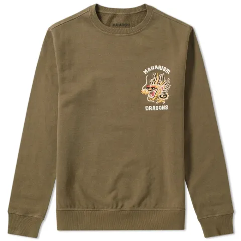 Golden Chest Crew Sweat