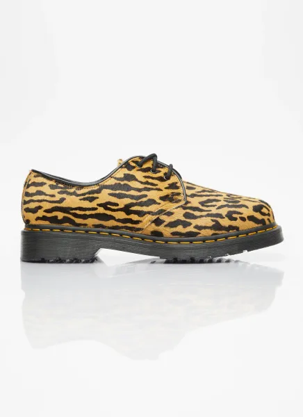 Tiger Camo Lace-Up Shoes