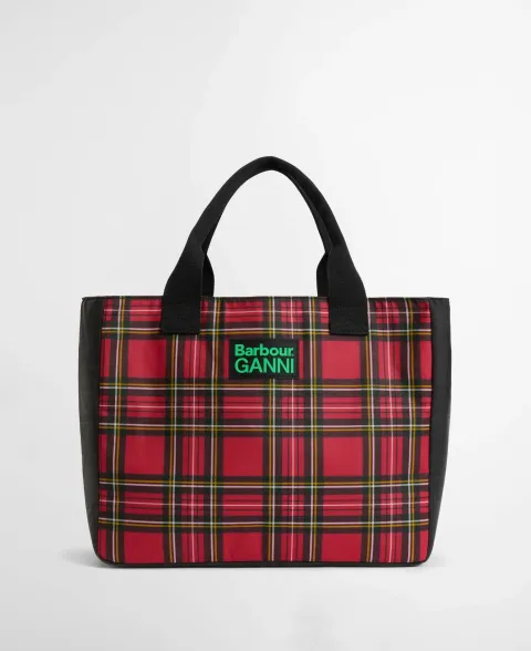 x GANNI Waxed Tote Bag