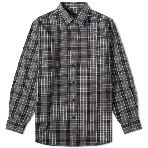 Saco Face Flannel Check Shirt