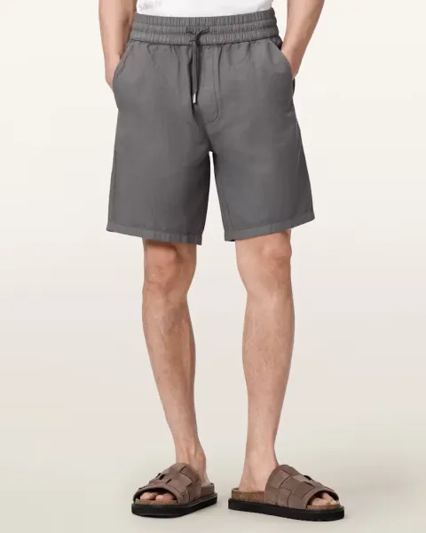 Hanbury Linen Blend Relaxed Fit Shorts