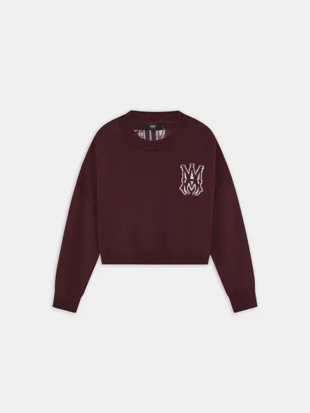 WOMEN - WOMEN'S MA CREW - Aged Port