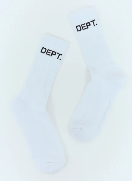 Logo Jacquard Socks