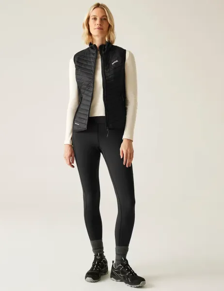 Regatta Monira High Waisted Walking Leggings Black