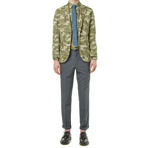 Button Down Camo Shirt