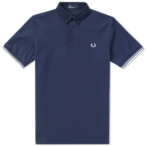 Fred Perry Woven Collar Polo