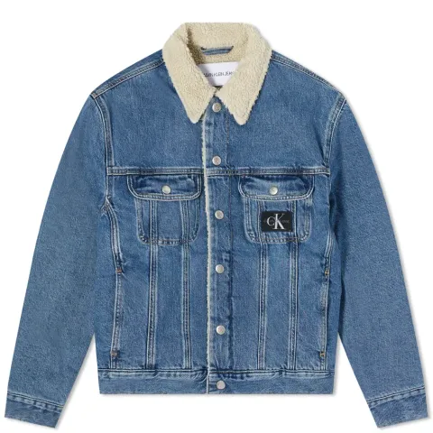 Regular Sherpa Denim Jacket