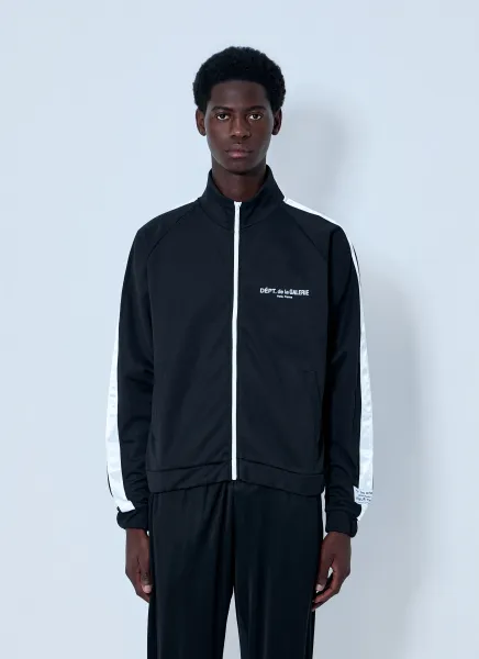 Track Jacket with Logo Detail