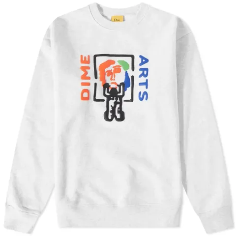 Dimearts Puff Crew Sweat