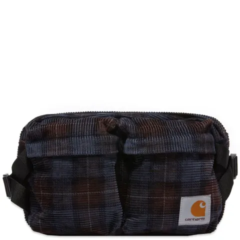 Flint Cord Check Hip Bag