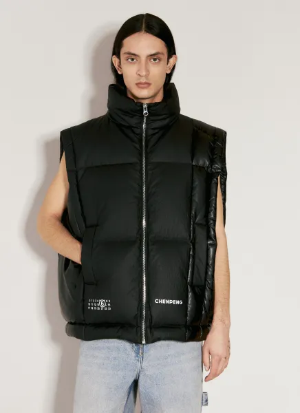 x Chen Peng Puffer Gilet