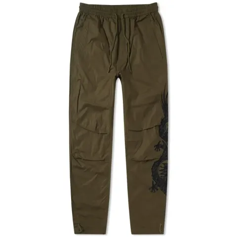 Black Dragon Woven Pant