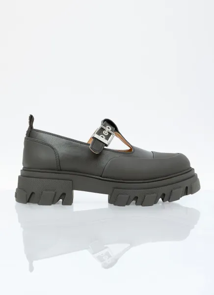 Cleated Mary-Jane Shoes
