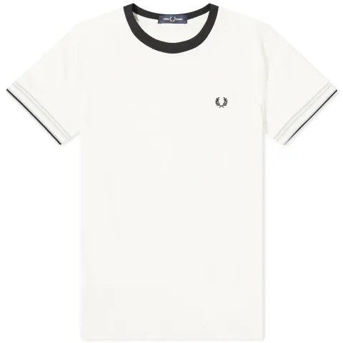 Bold Tipped Pique T-Shirt