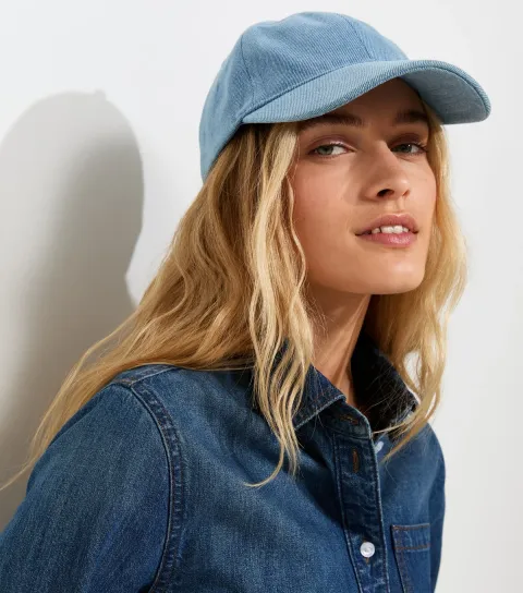 Blue Denim Cap