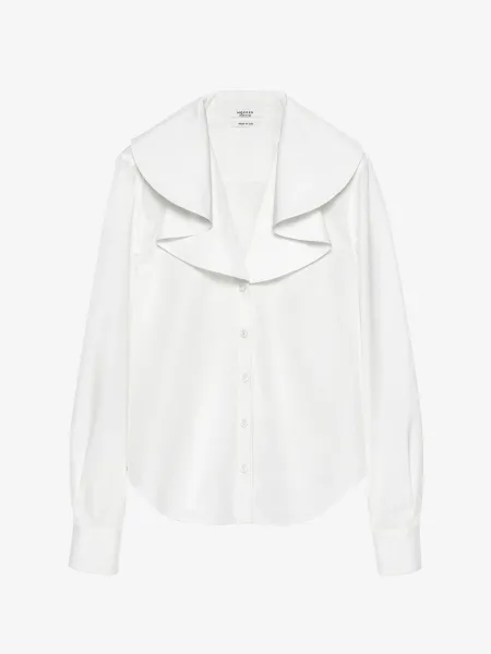 Waterfall Collar Shirt