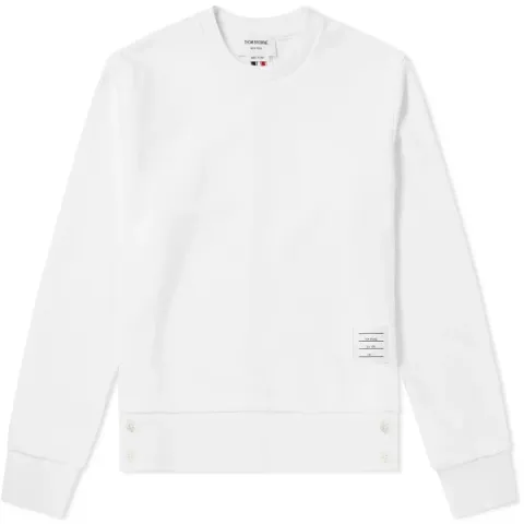 Grosgrain Loopback Crew Sweat