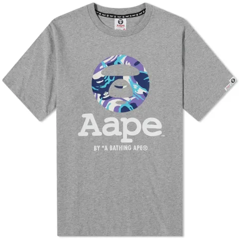 AAPE Moon Face PPK Camo Tee