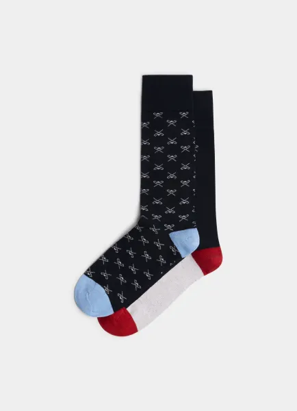 Two Pack Icon Socks