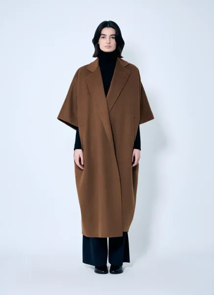 Draped Cape Coat