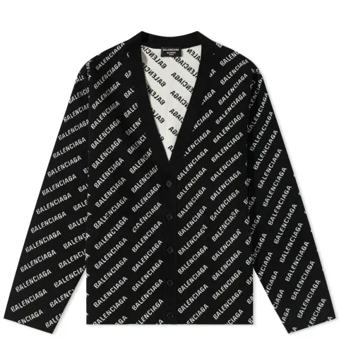 All Over Logo Cardigan